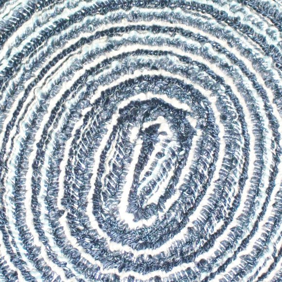 SOLD! Sloggers NWOT Wide Brim Blue Braided Sun Hat w/ Wind Lanyard - UPF 50+ - Picture 8 of 12